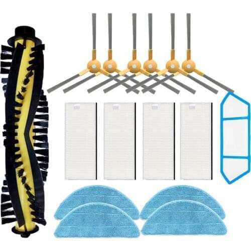 Main Roller Brush Side Brushes HEPA Filters Primary filter For NEATSVOR X500 X520 X600 Pro Robot Vacuum Cleaner Part Accessories