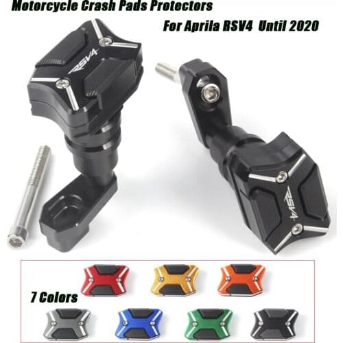 For Aprila RSV4 Until 2020 Motorcycle Cave Frame Slider Engine Cover Escape Crash Pads Protectors Set Silp on