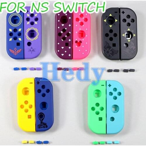 10sets Replacement Housing JoyCon Shell Case Set for Switch NS NX Console and Right Left SL SR Buttons Joycon Controller Shell