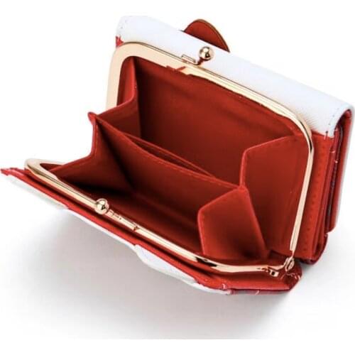 12pcs 5 models quality Pu Leather Coin Purse Wallet Girl Women Purse Lady Wallets Coin Bag for girls Gift party favors