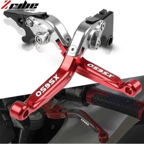 Motorcycle Accessories Aluminum Adjustable Folding Extendable Brake Clutch Levers For YAMAHA XS650 XS 650 1977 1978 1979-1981