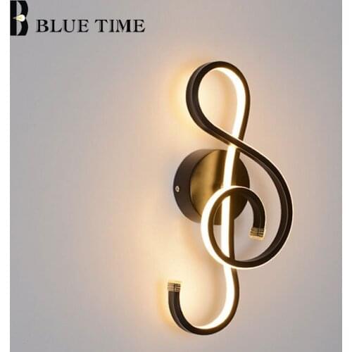 White Finished Modern Led Wall Light AC110V 220V Home Creative Sconce Led Wall Lamp For Living room Bedroom Bedside room Lustres