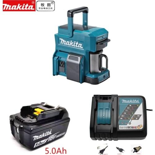 Makita DCM501 DCM501ZAR 18v Coffee Machine 18v Cordless Coffee Maker