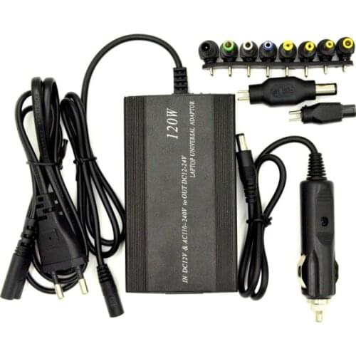Excellway 120W 12-24V adjustable power adapter AC/DC power adapter 5V USB port