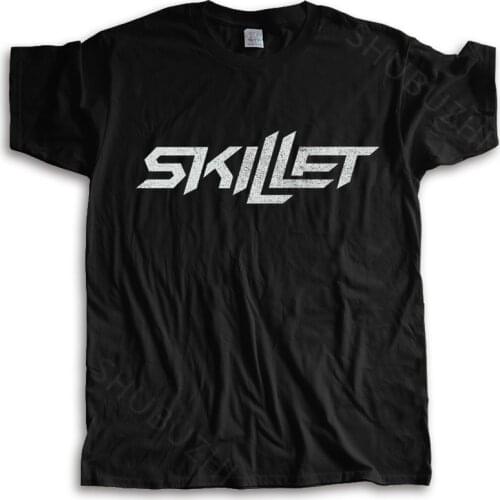 New arrived men t-shirt summer cotton T Shirts Skillet Band Logo Comatose Awake many color tops fashion unisex tees