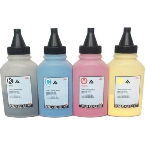 Toner Refill Powder for Samsung Xpress CLT-406s C410w C460fw C460w CLP 365w CLP-360 CLX 3305 3305fw Compatible 4-Pack