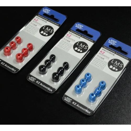 Ready KZ Memory Foam Noise Isolating Comfortble Original Ear Tips Ear Pads Earbuds In-ear Earphone for ZSX ZS10 Pro S1 E10 T1