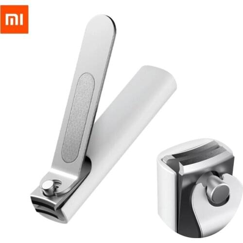 Original Xiaomi Mi Mijia Splash Proof Nail Clipper 402 Stainless Steel Durable Portable Pedicure Care Professional Trimmer Tool