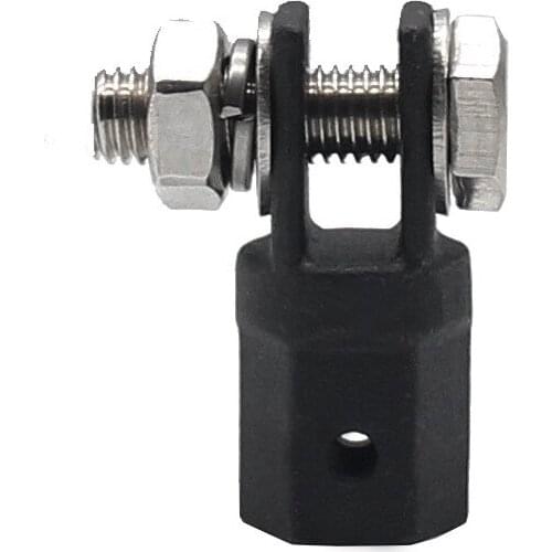 Scissor Jack Adapter 1/2" Ratchet Standard Drive Slot Chrome Vanadium Steel Socket for 1/2" Drive or Impact Wrench Tool