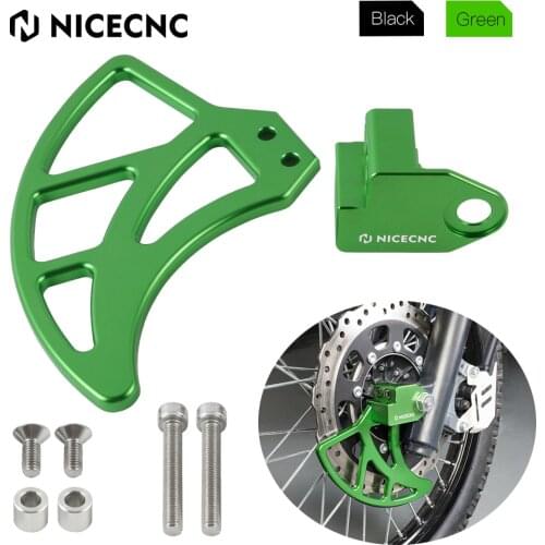 NiceCNC For Kawasaki KLR650 KLR 650 2008-2018 2009 2010 2011 2012 2013 2014 2015 Brake Disc Guard Protector Fork Shoe Protector