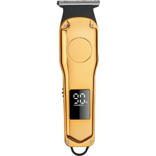 R hair trimmer USB rechargeable hair clipper haircut machine oilhead clipper white hair carving clipper beard trimmer