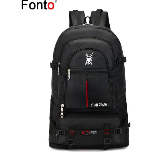 80L Expansible Multi-Layer Bag Waterproof Hiking Camping Backpack Sports Men Women Outdoor Climbing Bag Trekking Travel Rucksack