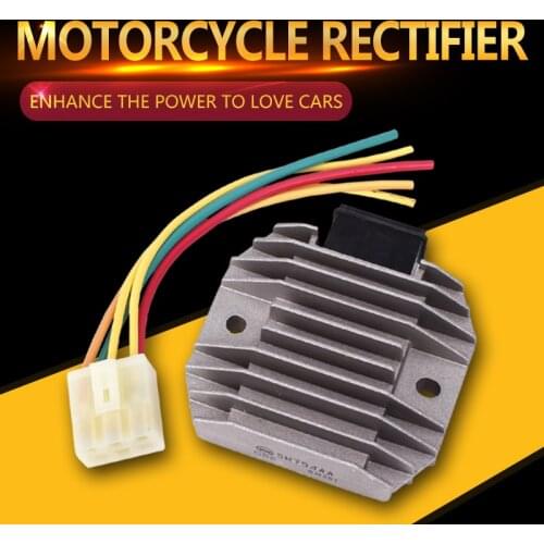 12V Rectifier Voltage Regulator Charger Silicon For Yamaha XV250 XV125 XV 250 125 Virago Motorcycle Accessories
