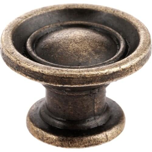 1Pc 29x19mm Vintage Furniture Handle Zinc Alloy Cabinet Knobs and Handles Kitchen Drawer Cupboard Door Pull Furniture Fittings