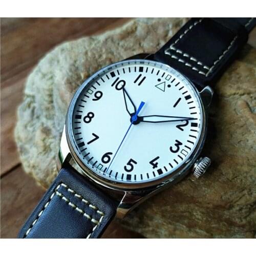 Sapphire crystal or Mineral glass no logo white dial Japanese VH31 Quartz movement luminous mens watch GR130-20