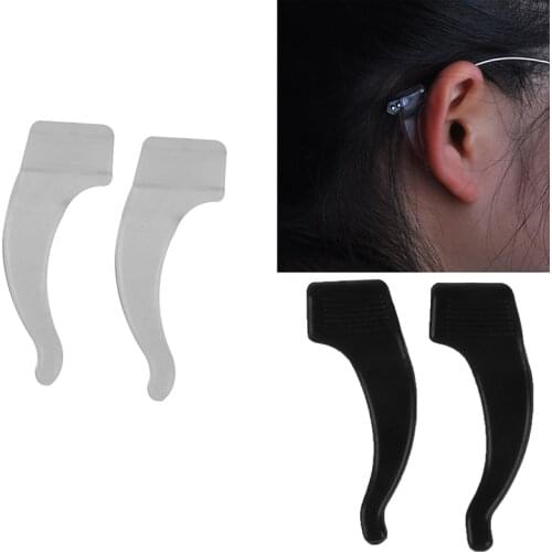 1Pair Silicone Anti-slip Glasses Holder Strap Stand For Reading Eye Glasses Sunglasses Retainer Eyewear Accessories Wholesale