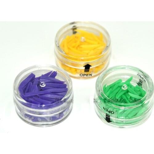 Dental plastic wedge dental material disposable wedge gap wedge tooth gap wedge auxiliary equipment