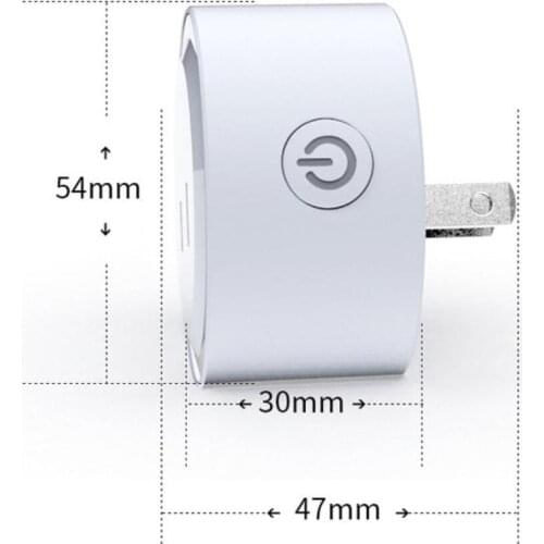 Smart Power Plugs WIFI Smart Plug Japan Plug Timing Socket Wireless Outlet control function plug for Smart Home Automation