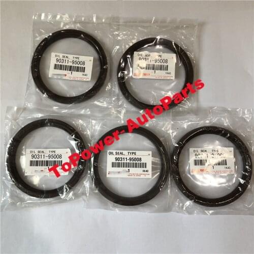 Rear Main Crankshaft Seal OEM 90311-95008 For Hiluxxx KUN16 KUN26 KUN36 1KD FTV 3.0L Diesel LandCruiserr 150 Series 9031195008