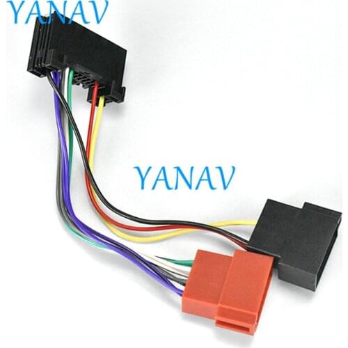 12-140 Wire Harness Adaptor for-FORD for-LAND ROVER 2011+ (select models) Car Stereo Radio ISO Standard Connector Adapter