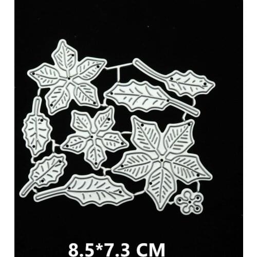 2020 flower leaf Metal Cutting Dies DIY Scrapbooking Paper Photo Album Crafts Knife Mould Cards Blade Punch Stencils for Decor