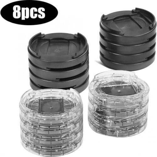 8pcs/set Plastic Multi-slot Furniture Leg Risers Non-slip Bed Riser for Table Desk Sofa Chairs