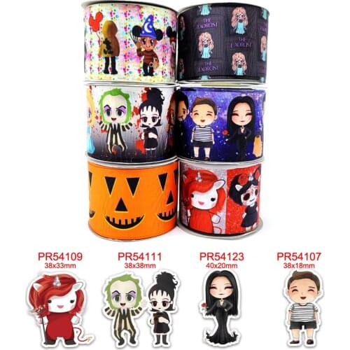 Free shipping 2020 new arrival cartoon character 10 yards printed custom 3 inch grosgrain ribbons 43288