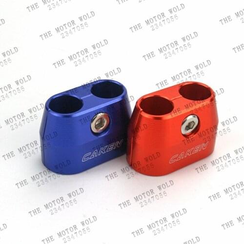 Free shipping CNC Billet Throttle Cable Holder Clamp Protection Guard for KTM SX XC XCW EXC 4 Stroke Orange