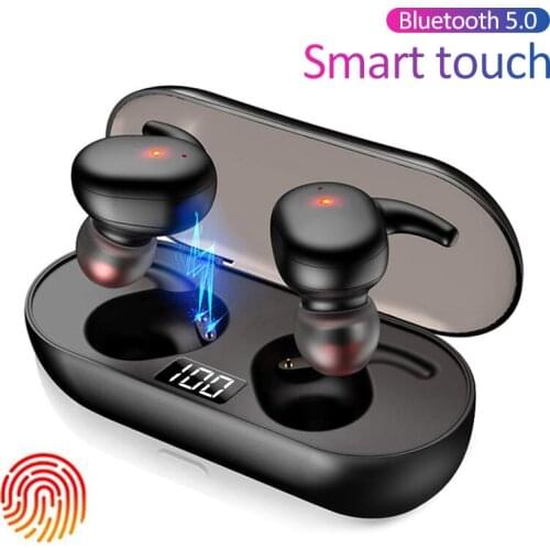 Q2 TWS Bluetooth earphone 5.0 Wireless Headset Life Waterproof Deep Bass Earbuds True Wireless Stereo Headphone Sport Earphones