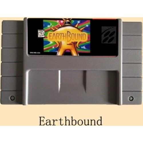 Earthbound 16 bit Big Gray Game Card For USA NTSC Game Player