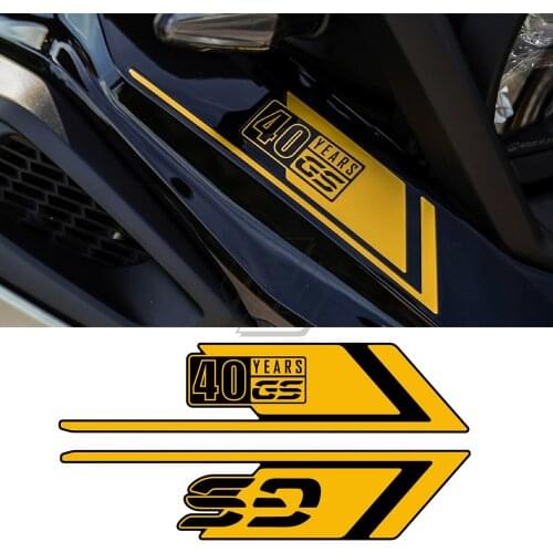 For BMW R1250GS 40 Years GS LC 2017-2021 40 Years GS Decals