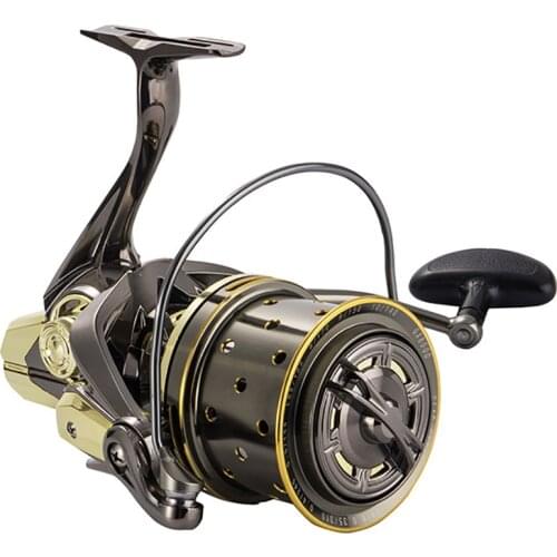 LINNWL Spinning Reel 8000 10000 12000 Stainless steel bearings 10+1BB Carp Fishing Reels Carretilha Bass Pike Saltwater Wheel