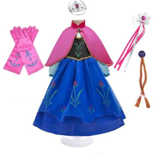 Cosplay Costume Fantasy Kids Princess Dresses Girls Halloween Costume For Kids Party Dress Cuteness Summer Autumn Baby