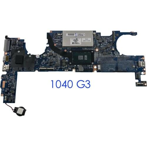 844417-001 For HP EliteBook 1040 G3 Laptop Motherboard 844417-501 844417-601 i7-6600 Mainboard 100%tested fully work