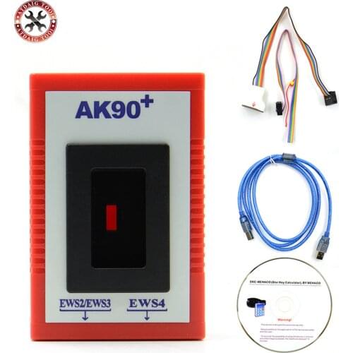 Original Latest V3.19 AK90 Key Programmer AK90+ For All BMW EWS From 1995-2005 OBD2 Copy Car Keys with best price
