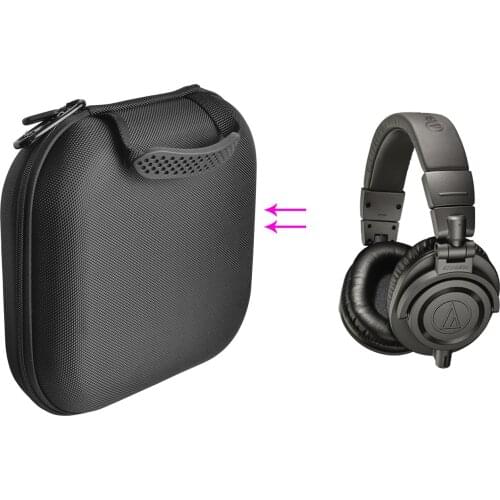 Headphone Shockproof Storage Protect Case Cover for Audio Technica ATH-M50X Bluetooth Headphone Accessories