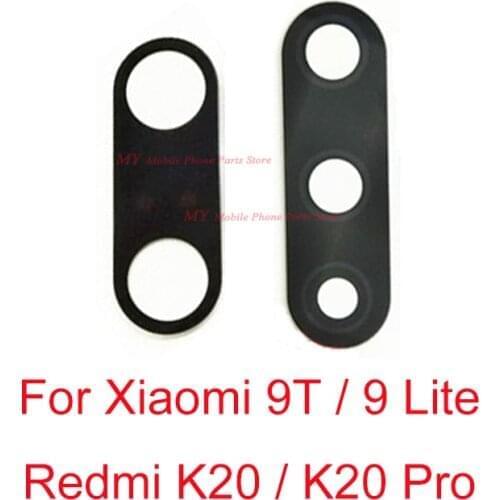 2PCS Rear Back Camera Glass Lens Cover For Xiaomi Mi 9T / 9 Lite / Redmi K20 / K20 Pro K20pro Camera Lens Glass Spare Parts