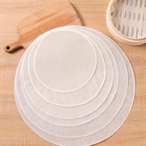 2pcs Cotton Steam Cloth For Steaming Grid Cleaning Steam Basket Cloth Cookware Gadget