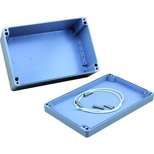 240*160*100mm FA64 IP67 waterproof aluminum enclosure case use as switch box Metal watertight enclosure electric control box
