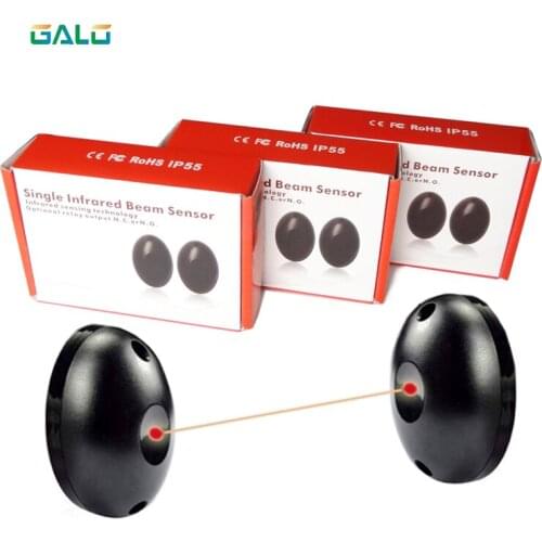 3pcs gate opener motor 20m Infrared Beam sensor Photoelectric Infrared photocells Barrier Detector for window gate door alarm