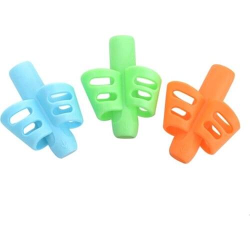 3pcs Children Writing Pencil Holder Kids Learning Practise Pen Aid Grip Posture Correction Device