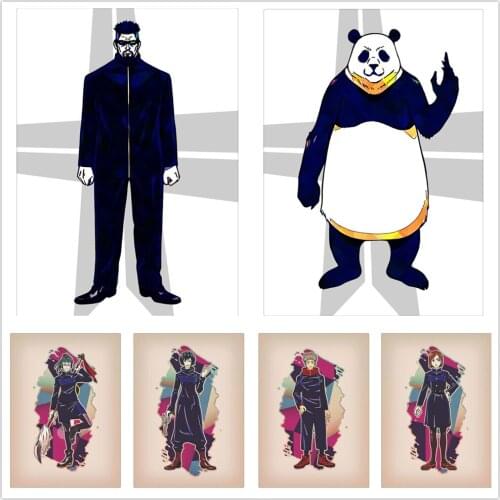 5D Diamond Painting Japan Anime Jujutsu Kaisen Poster Anime Portrait Picture Inlaid Diamond Embroidery Cross Stitch Decoration