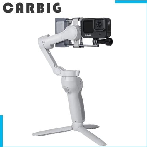 Handheld Gimbal Action Camera Adapter Switch Mount Plate Stabilizer for GoPro 9/8/Osmo Action for OM 4/Osmo Mobile 3