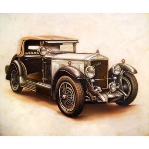 Classic cars 5d full diamond painting mosaic cross stitch diy diamond embroidery car crystal needlework diamond full home decor