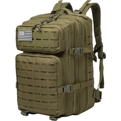 GAF 900D Oxford Outdoor 3 Days Hydration Rucksack 45L Hunting Camping Camel Molle Army Military Tactical Backpack