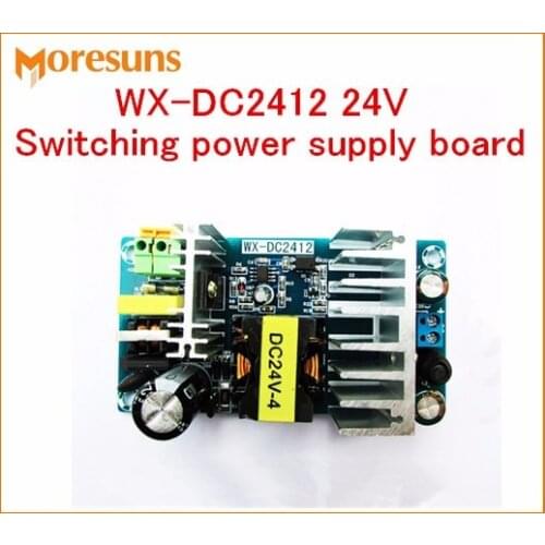Fast Free Ship WX-DC2412 24V switching power supply board 4A 6A high-power industrial power supply module