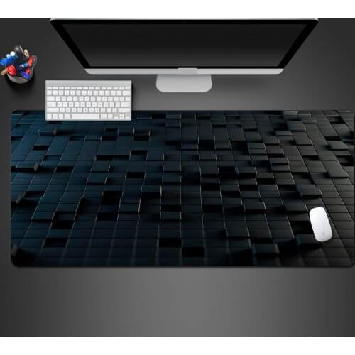Black Mouse Pad modern Creative Rubber Washable Mouse Pad Personality Hot Selling Computer Games Pad Game Accessories Mat