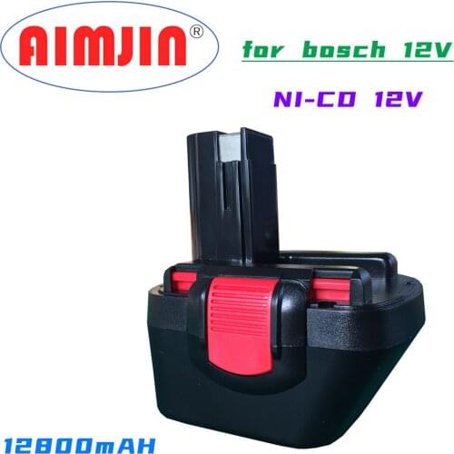 For Bosch 12V 12800mAh PSR Rechargeable Battery GSR 12V AHS GSB GSR VE-2 BAT043 BAT045 BAT046 BAT049 BAT120 BAT139