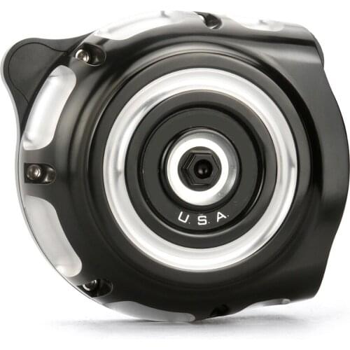 For harley softail slim air cleaners dyna 1993-2015 Vintage Air Cleaner FLHX FLHR Touring models 2000-2007 BLACK AIR FILTER