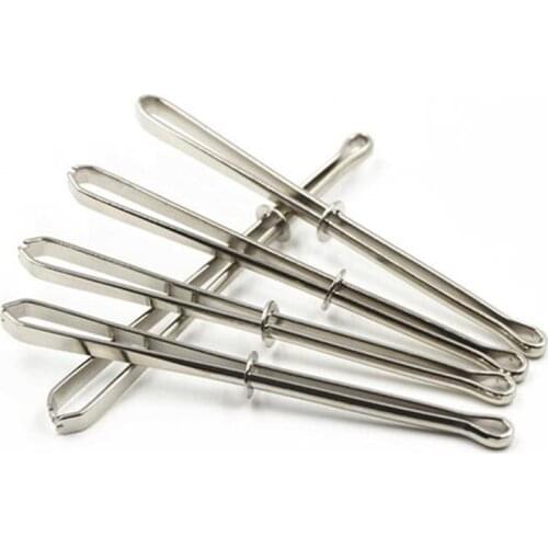 5pcs Elastic Cord Rope Threader Clip Self-Locking Tweezer Used For Elastics Sewing Accessories DIY tool